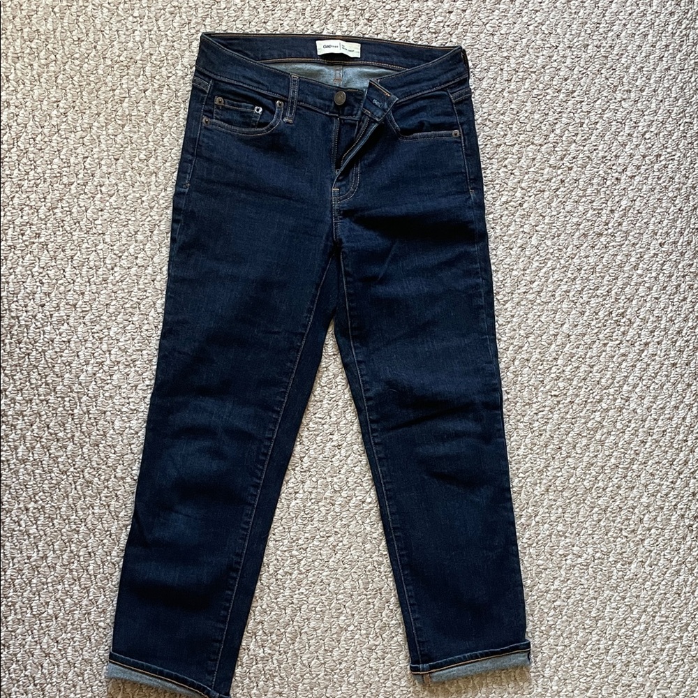 Gap 1969 Slim Crop Women's Jeans in Deep Blue